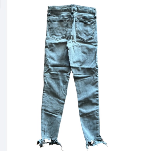 High Waist Jaime Ankle Cut Off - Picture 2 of 5